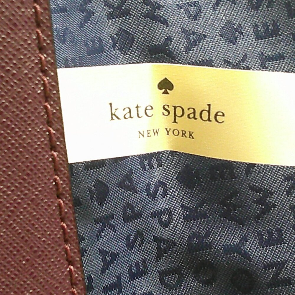 Kate Spade Leather Plum laurel way greer crossbody bag | Purse| Pocketbook - Picture 10 of 12